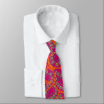Orange Rosa Paisley Peacock Färg Bröllop Tie Slips<br><div class="desc">Rosa Coral Orange Gult Mehndi Indian Paisley Vintage Peacock Bröllopsfest Tie for Killarna. Far i Bride, Far i Groom, Groomsman, Best Man och Groom. Rosa Raspberry Coral Orange och Gult Retro Paisley Bröllop Design. Vintage Inspired Paisley Aesthetic Mehndi Indian Paisley Bröllop Ties. Även perfekt för Art deco Art nouveau Roaring...</div>