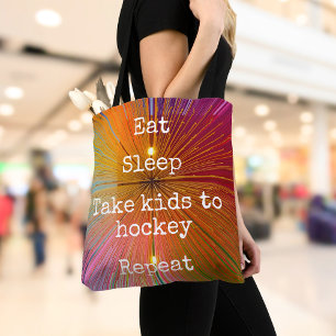 Orange Rosa Red Eat Ssov Kids to Hockey Repetera Tygkasse