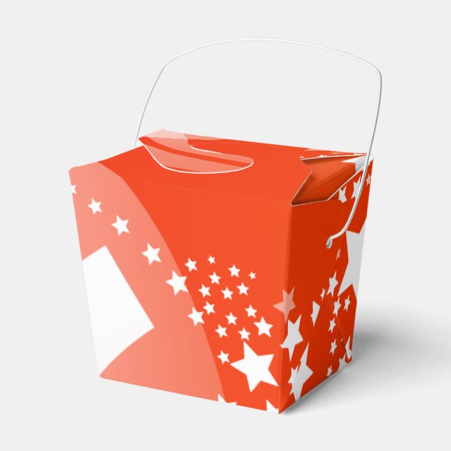 Orange - ruta för att ta ut original presentaskar (Framsidan Sidan)