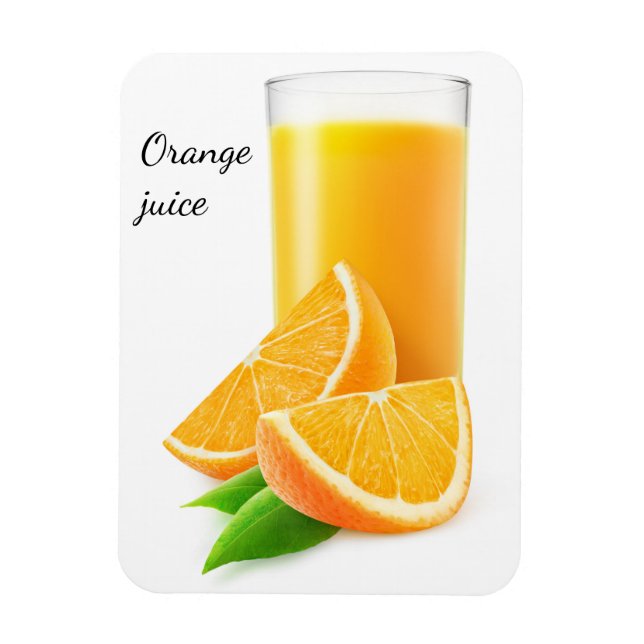 Orange saft magnet (Vertikal)