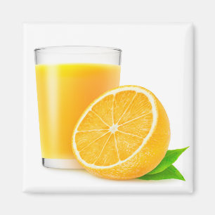 Orange saft magnet