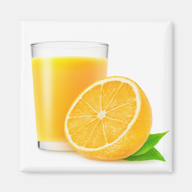 Orange saft magnet (Framsidan)