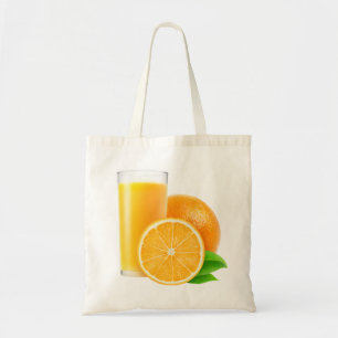 Orange saft tygkasse
