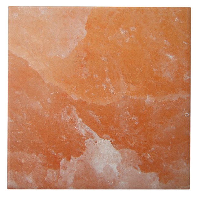 Orange saltsten kakelplatta (Framsidan)