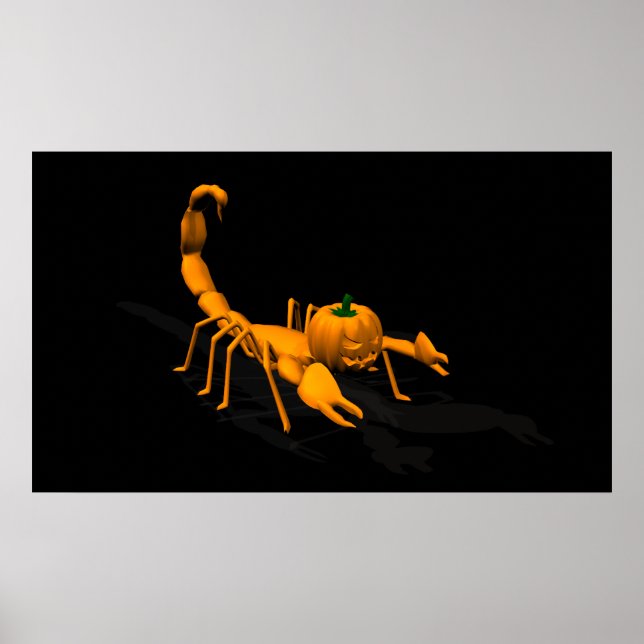Orange Scorpion Poster (Framsidan)