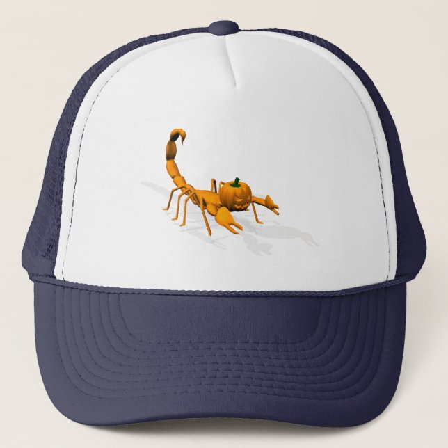 Orange Scorpion Truckerkeps (Framsida)