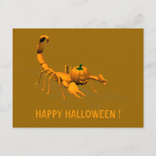 Orange Scorpion Vykort