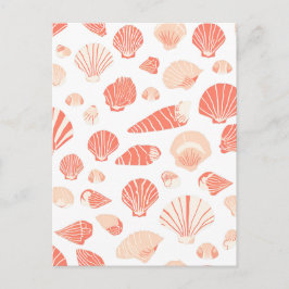 Orange Seashells | Beach Oceanen Vykort