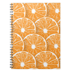 Orange segment anteckningsbok