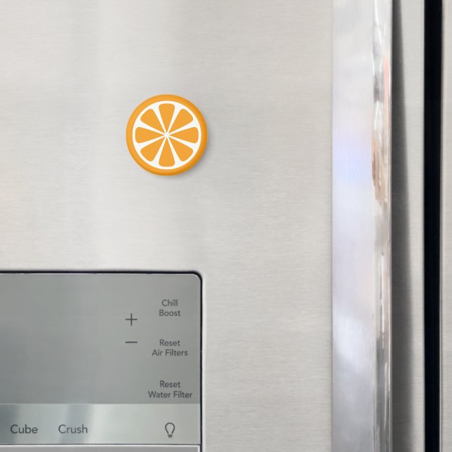 Orange Segment Cute Summer Fruit Magnet (In Situ (Fridge))
