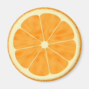 Orange segment magnet