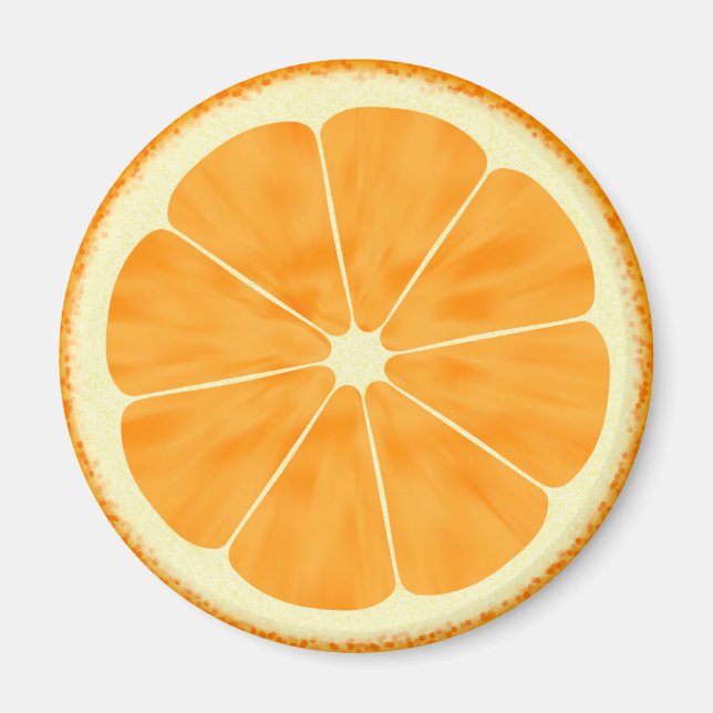 Orange segment magnet (Framsidan)