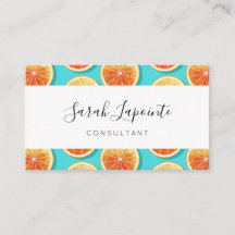 Orange segment på blå