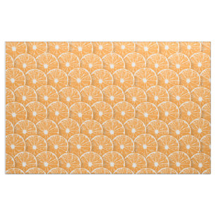 Orange segment tyg