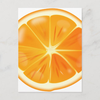 Orange segment vykort