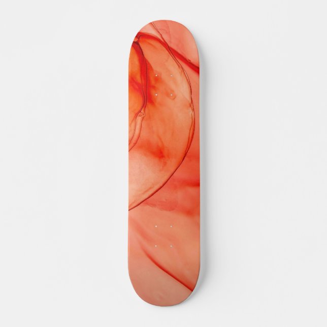 Orange Sherbet Mini Skateboard Bräda 18,5 Cm (Framsida)