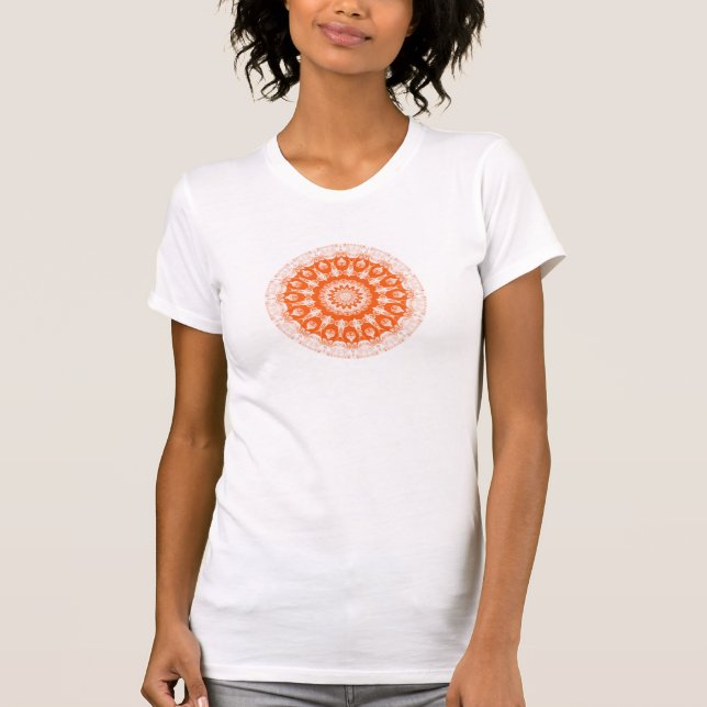 Orange SherbetKaleidoscope Tee Shirt (Framsida)