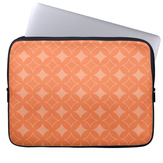 Orange shippo laptop sleeve (Framsidan)