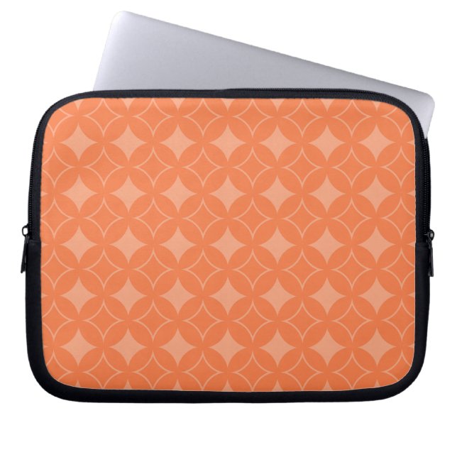 Orange shippo laptop sleeve (Framsidan)