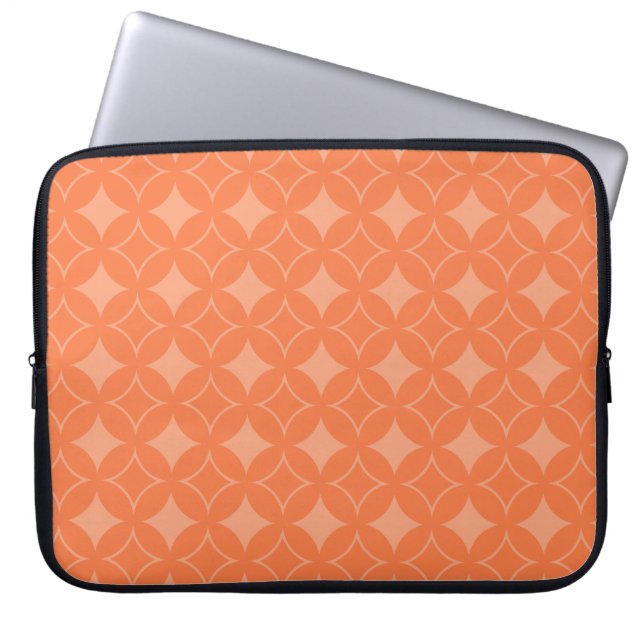 Orange shippo laptop sleeve (Framsidan)