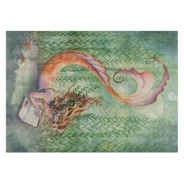 Orange sjöjungfruskärbräda (Framsidan)