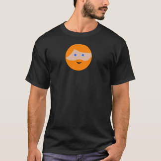 Orange skäggansikte tröja