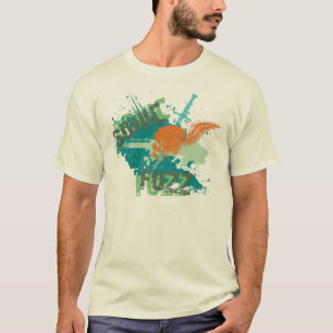 Orange skalle t shirt