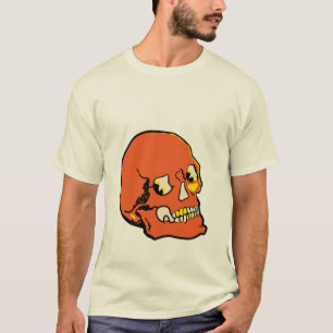 orange skalleT-tröja för 30-tal Tee
