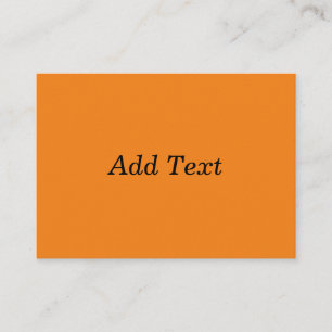 Orange Skapa Din Egen Lägg Till Text Anpassad Tilläggskort