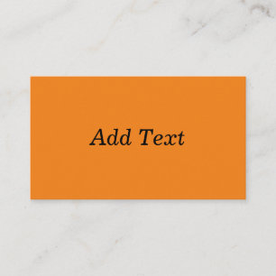 Orange Skapa din egen Lägg till text Anpassad Visitkort