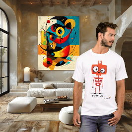 Orange Skeleton Shirt IMMORTAL - enligt design T