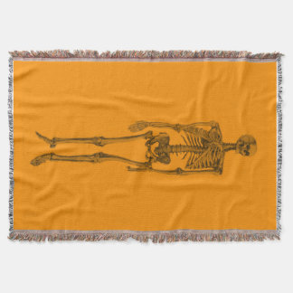Orange Skeleton Skull Mysfilt
