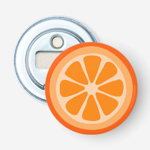 Orange skiva flasköppnare