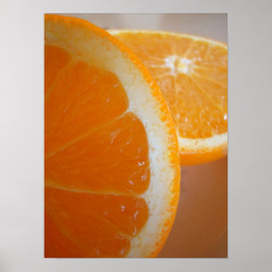 Orange skivor poster