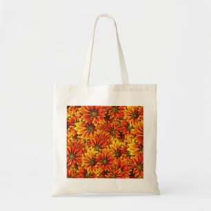 Orange Solblommor Tygkasse
