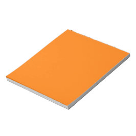 Orange Solid Färg Anteckningsblock