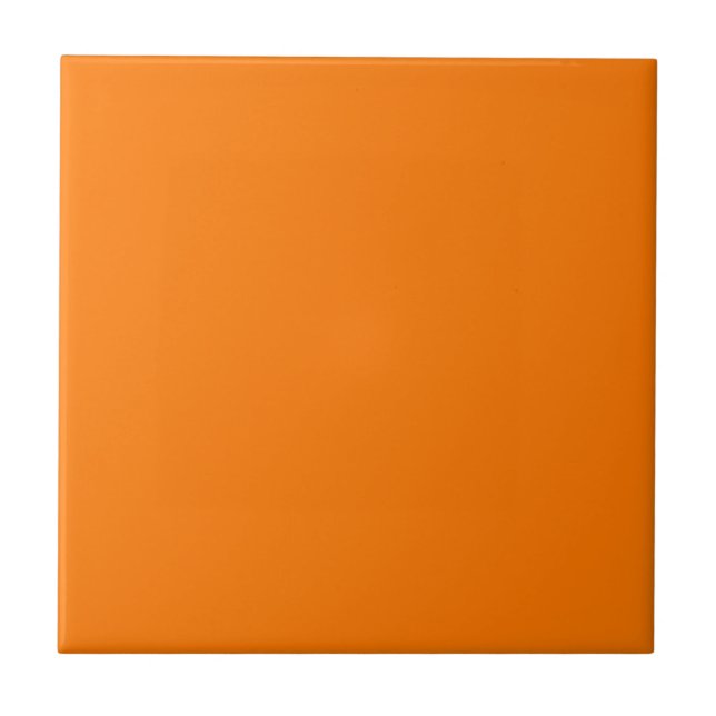 Orange Solid Färg Kakelplatta (Framsidan)