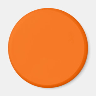 Orange Solid Färg Magnet