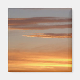 Orange solnedgångmagnet magnet