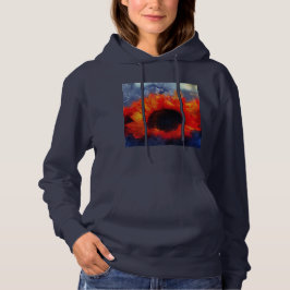 Orange Solros Hoodie Sweatshirt eller T-shirt