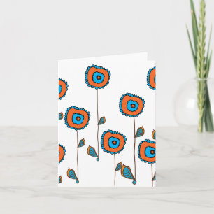 Orange solros II vid Cynthia turnerdesigner Kort