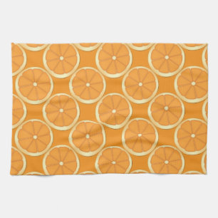 Orange Sommar Fruit Kitchen Towel Kökshandduk