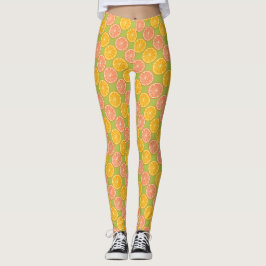 Orange SommarGrönt Leggings