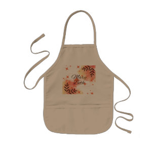 Orange Sonic Child's Apron Barnförkläde