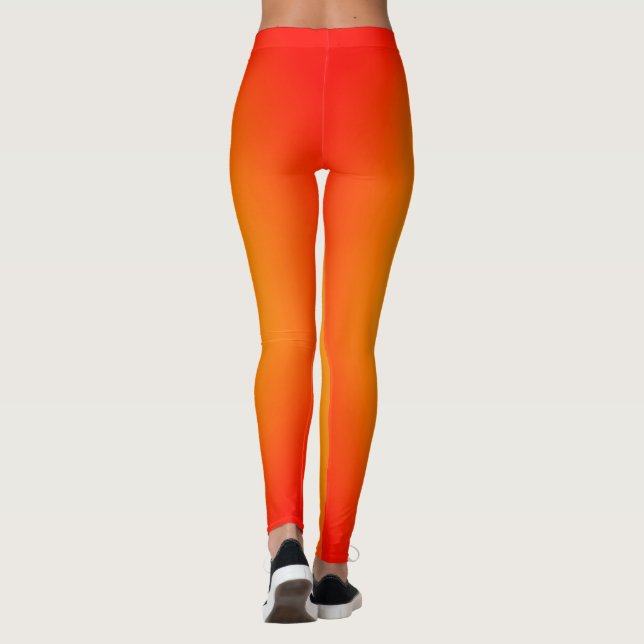 orange spank Leggings (Baksida)