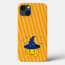 Orange Sparkly Rand Halloween Pumpkin