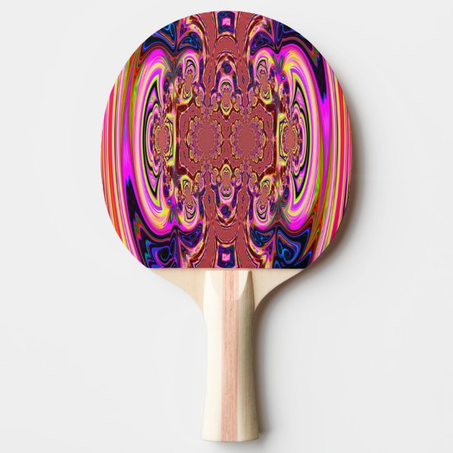Orange Spectacular Ping Pong Paddle Pingisracket (Framsidan)
