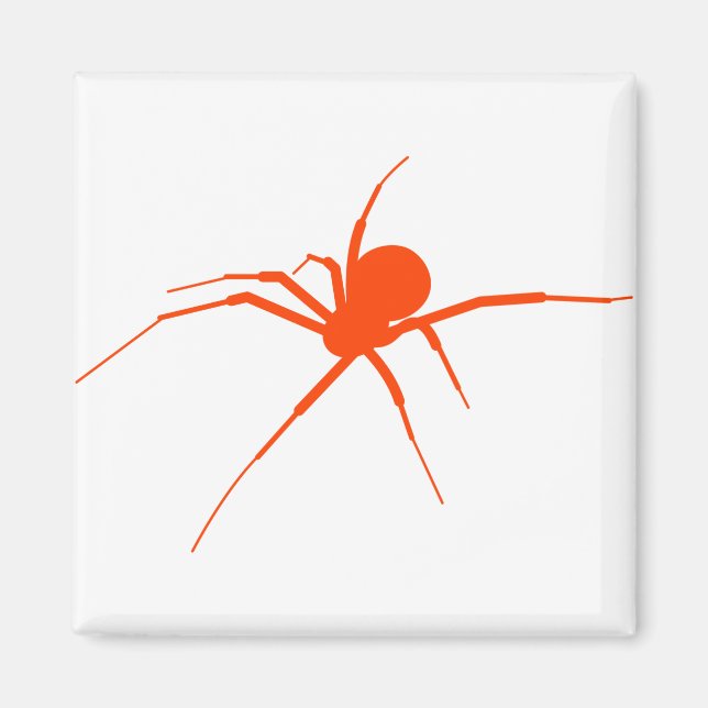 Orange Spider Magnet (Framsidan)
