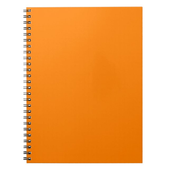 Orange Spiral Anteckningsbok (Framsidan)