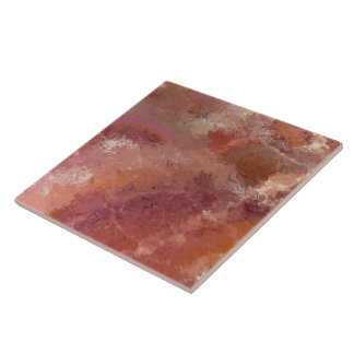 Orange spricklad pastell keramisk platta kakelplatta